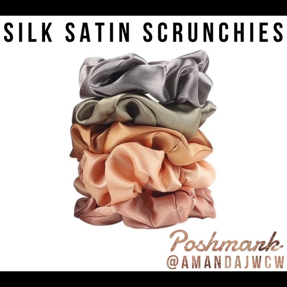 Custom Bundle - 30 Silk Satin Scrunchies - Picture 7 of 12